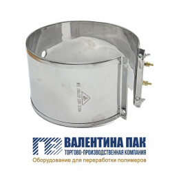 Нагреватель хомутовый с отверстием 180х120 мм