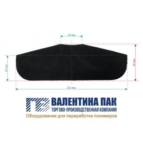 Уплотнитель для ракельных ножей