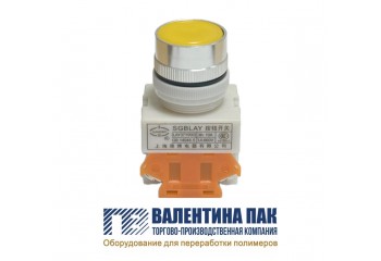 Переключатель кнопочного типа LAY37Y090, 10A, 660V