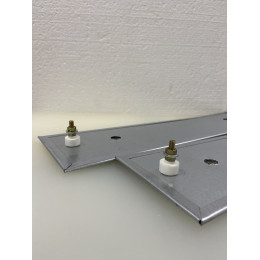 Нагреватель прямоугольный для гранулятора 390х100 мм