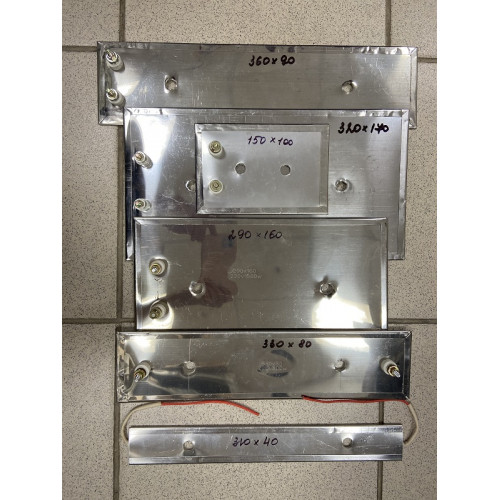 Нагреватель прямоугольный для гранулятора 320х170 мм