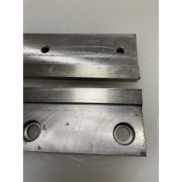 Нож гильотинный 700х54х10 мм, 9 отверстий