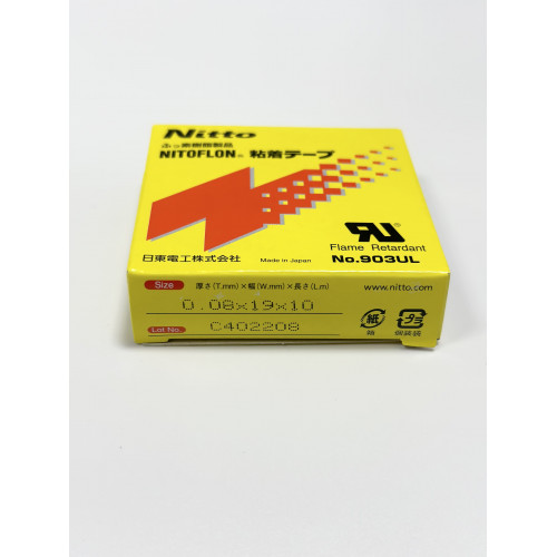 Лента тефлоновая Nitto Denko NITOFLON 0,08х19 мм