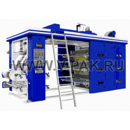 Флексографическая печатная машина GYT-4-800
